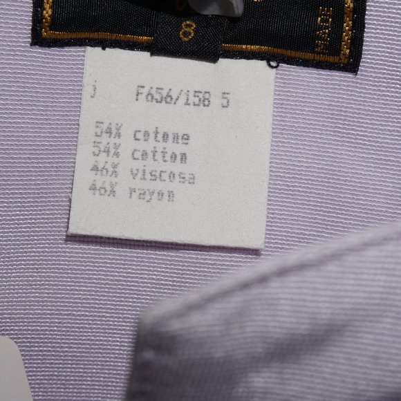 Deadstock Vintage FENDI lavender faille sheath dress it 42 US 6 8 spring summer - Picture 9 of 15